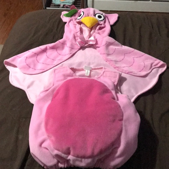 Pink baby girl owl Halloween costume - Picture 2 of 4